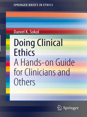 cover image of Doing Clinical Ethics